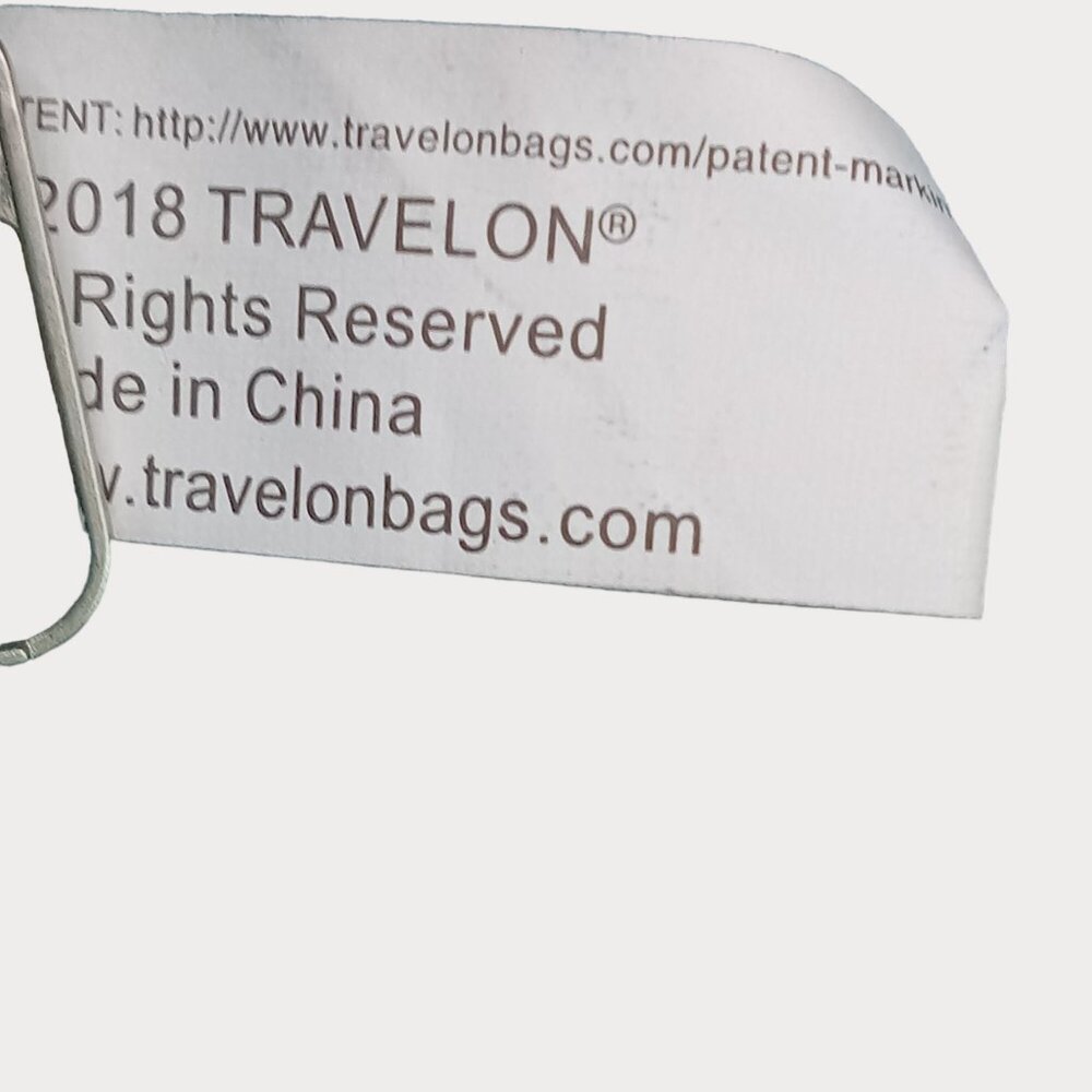 Travelon Crossbody Bag Black Nylon Adjustable Strap Compartments Secure Zipper - Picture 9 of 12